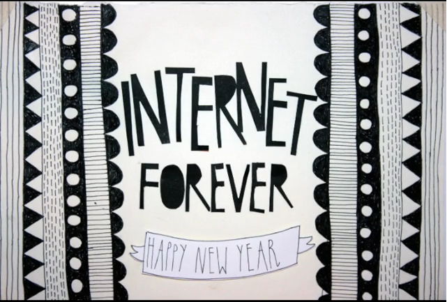 New: Internet Forever – Happy New Year