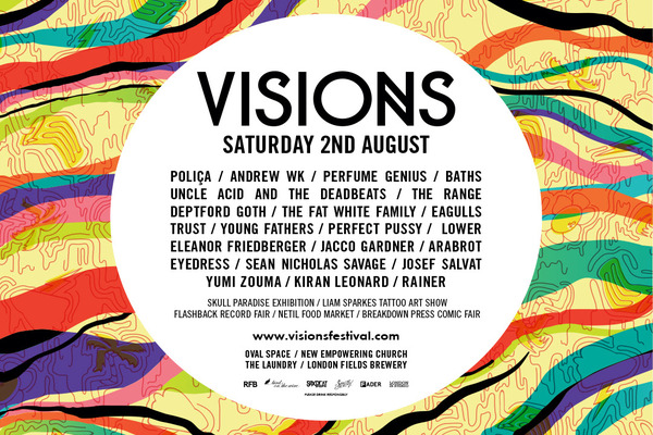 News: Acts added to the Visions 2014 lineup