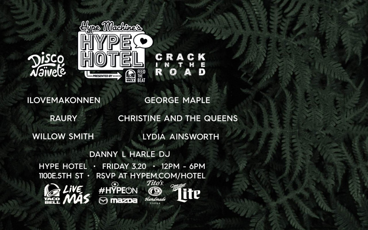 Announcement: Hype Hotel – Crack in the Road x Disco Naïveté